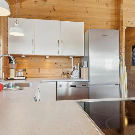 Nyaraló Stunning In With Kitchen Vinderup