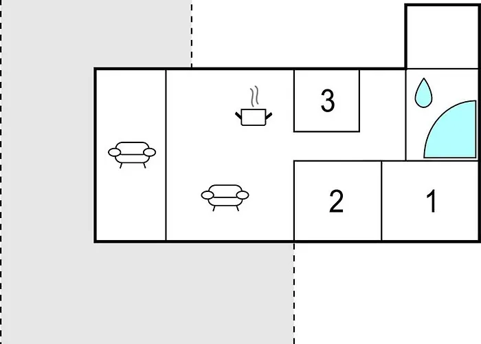 Hébergement de vacances Stunning In With Kitchen Vinderup